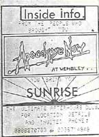 Sunset - Afterhours Club, 1988