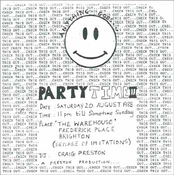 Party Time III, 20 Aug 88