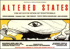 Altered States, 30 Apr 88