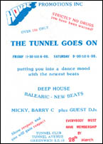 The Tunnel Goes On - Tunnel Club