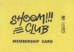 Shoom - membership card