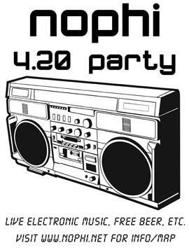 4.20 Party Flyer